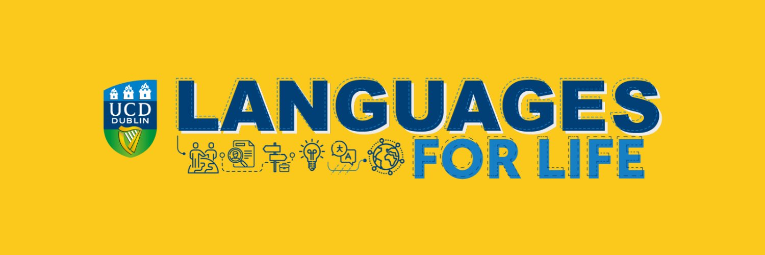 UCD Languages for Life banner