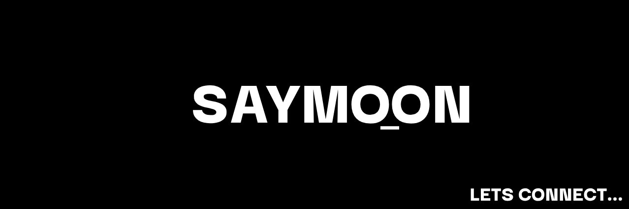 SAYM00N banner