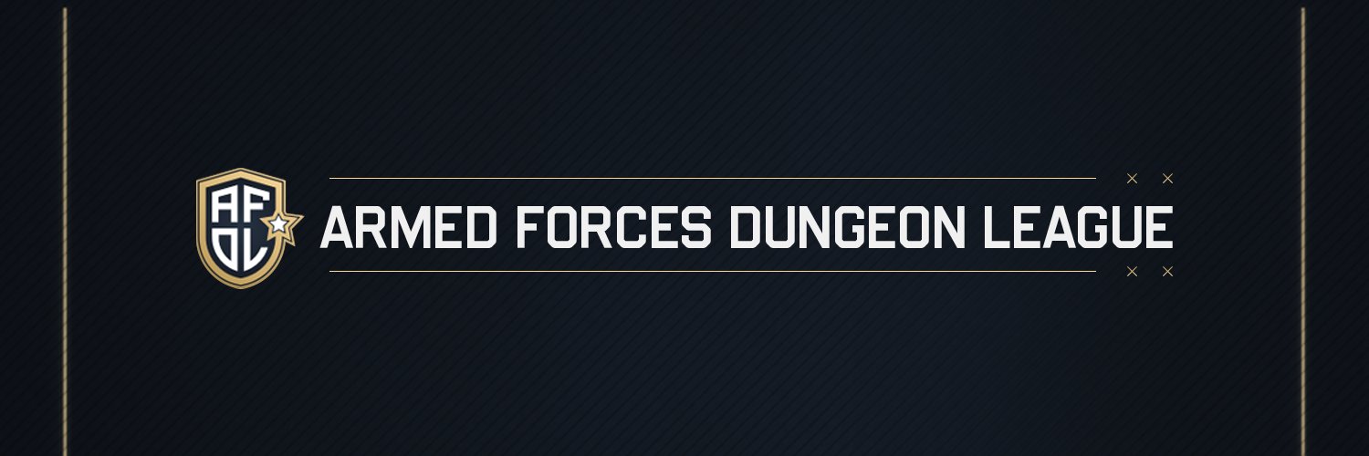 Armed Forces Dungeon League banner