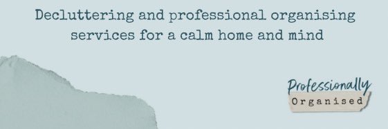 Professionally Organised banner