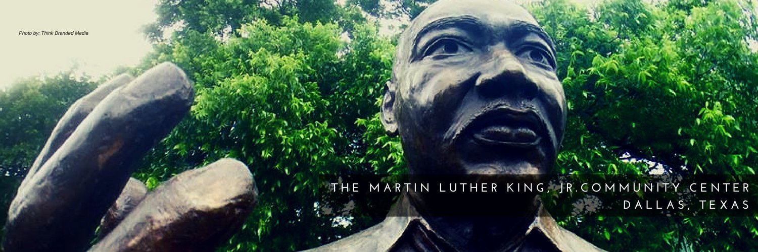 Dallas MLK Center banner