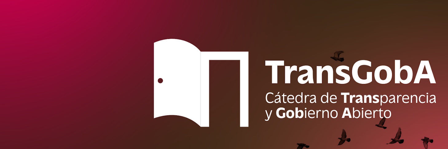 Cátedra de Transparencia y Gobierno Abierto banner