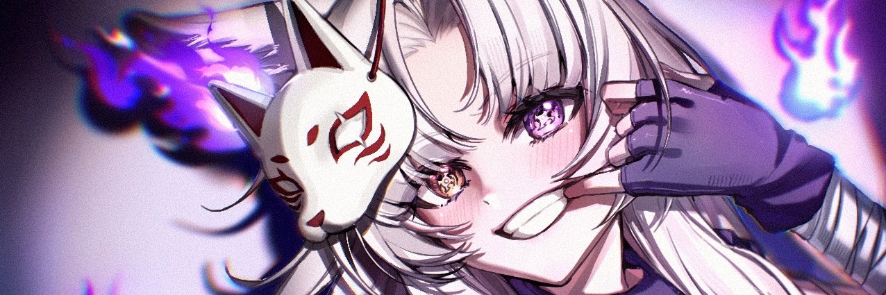 Krel ⚔️ Ghostsune Ninja VTuber banner