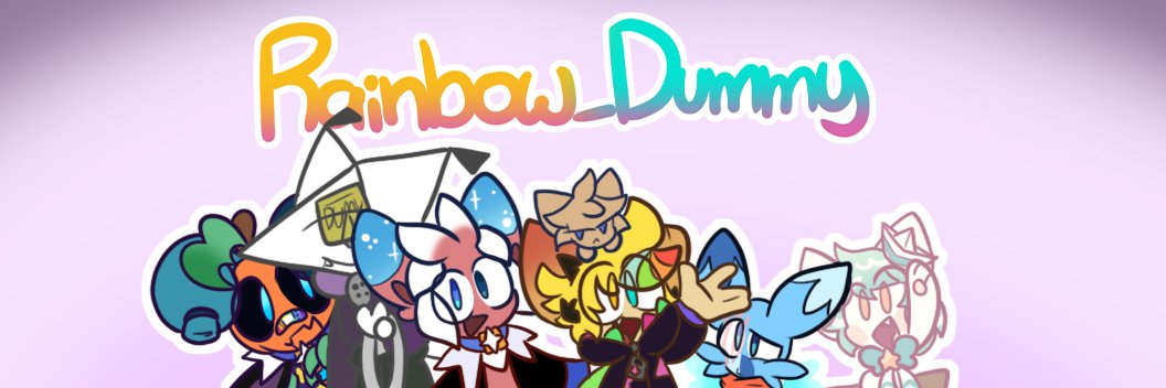 Rainbow_Dummy (COMMS CLOSED) banner
