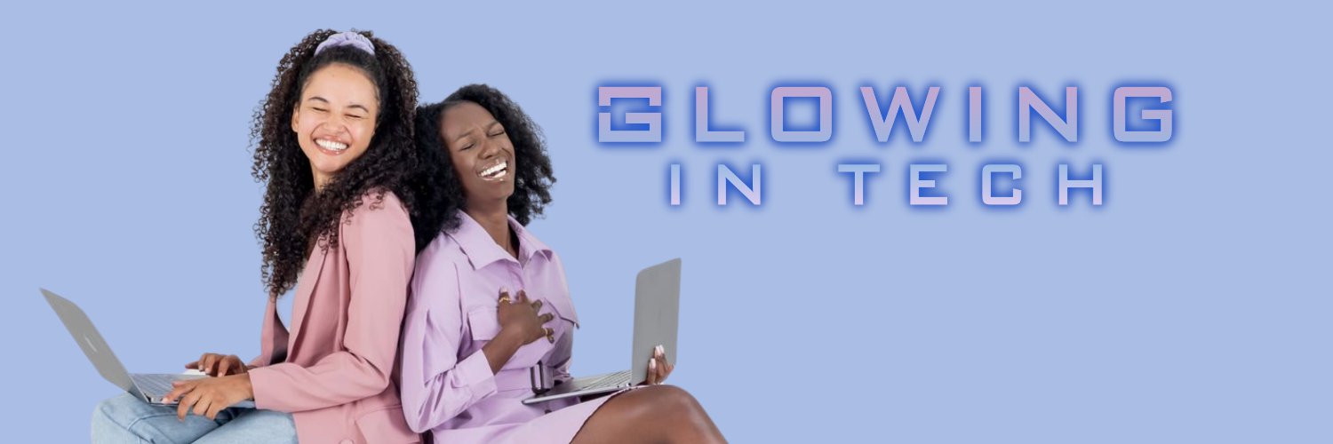Glowing in Tech - careers banner