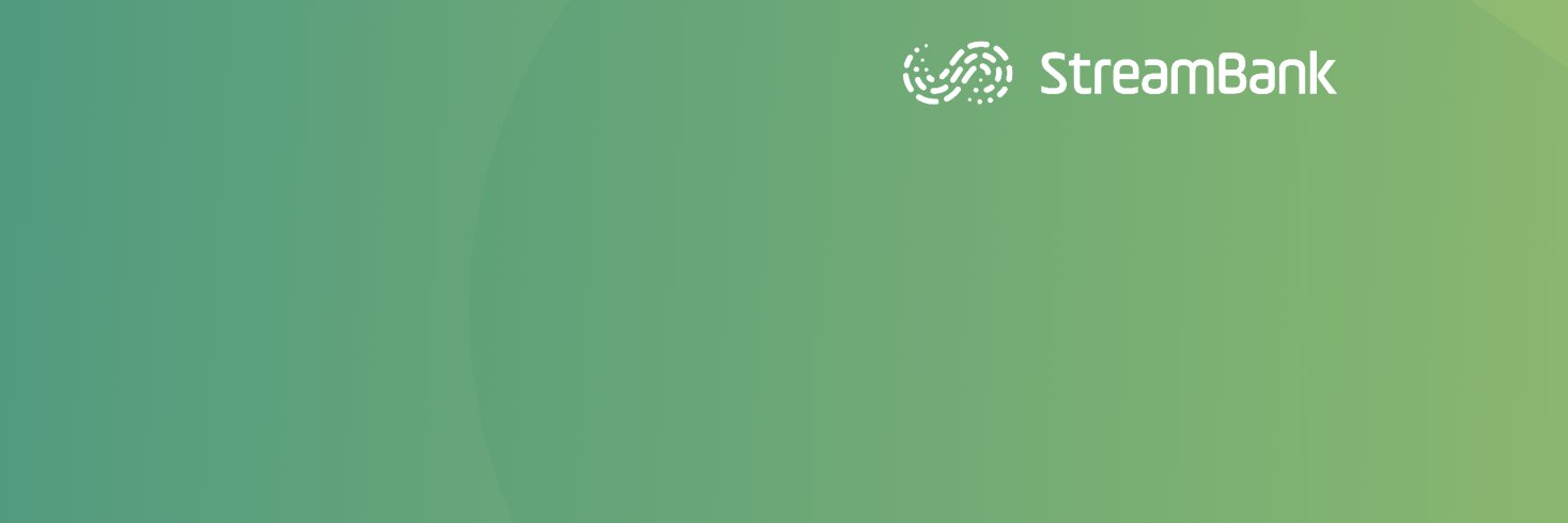 StreamBank banner