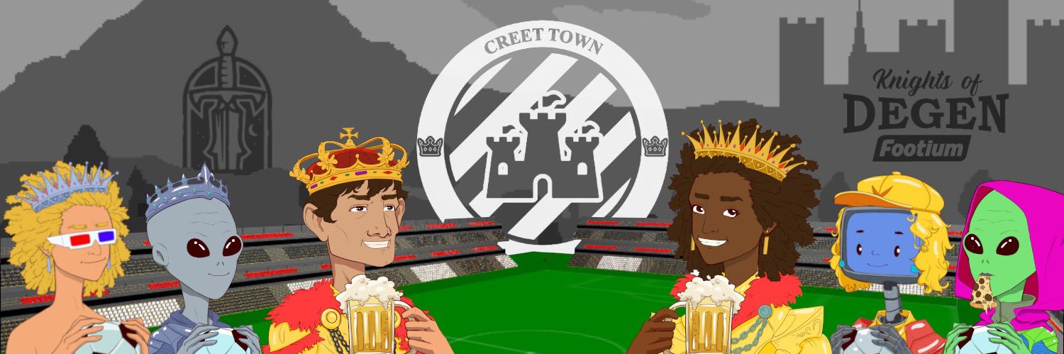 Creet Town F.C. banner