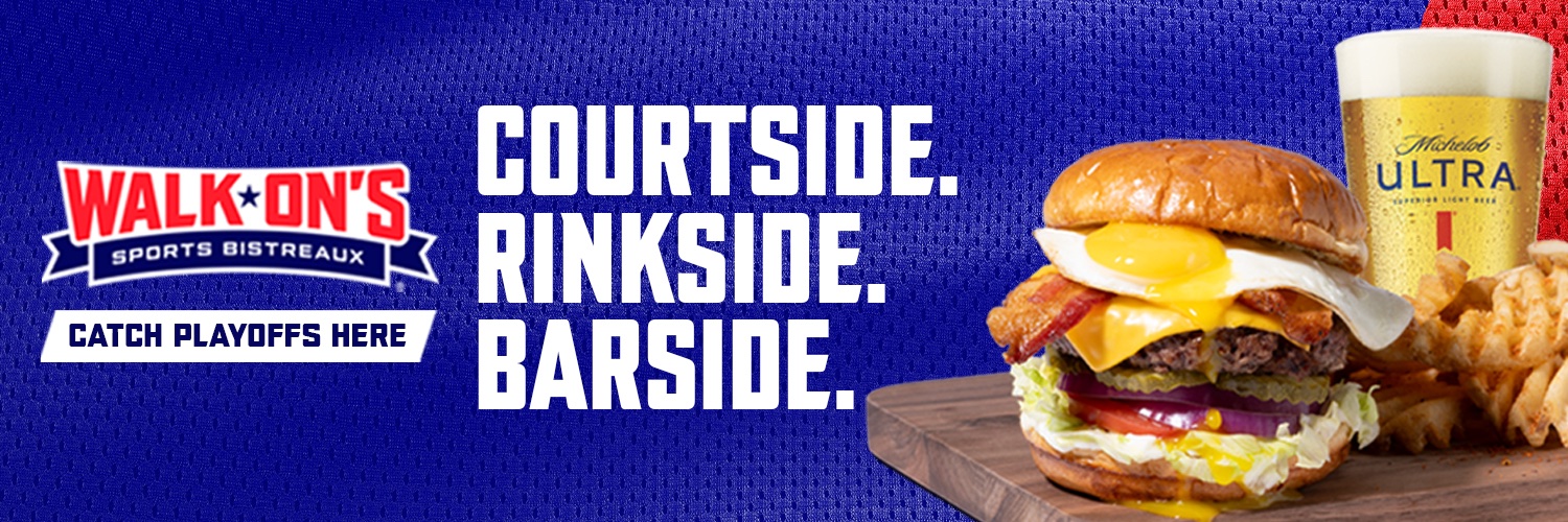 Walk-On's Sports Bistreaux banner