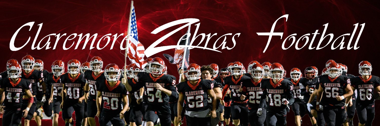 Claremore Football banner