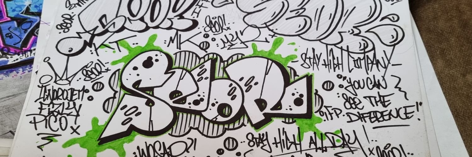 XTZ Graffiti NFT banner