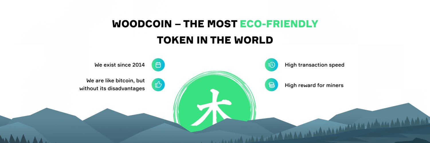 Woodcoin Official banner