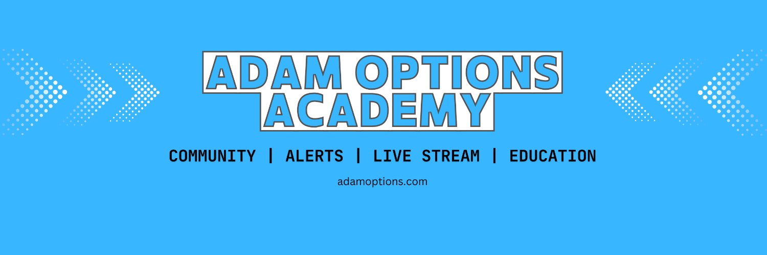 Adam Options Academy banner