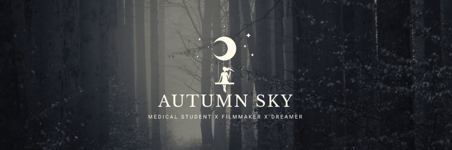 autumn sky banner