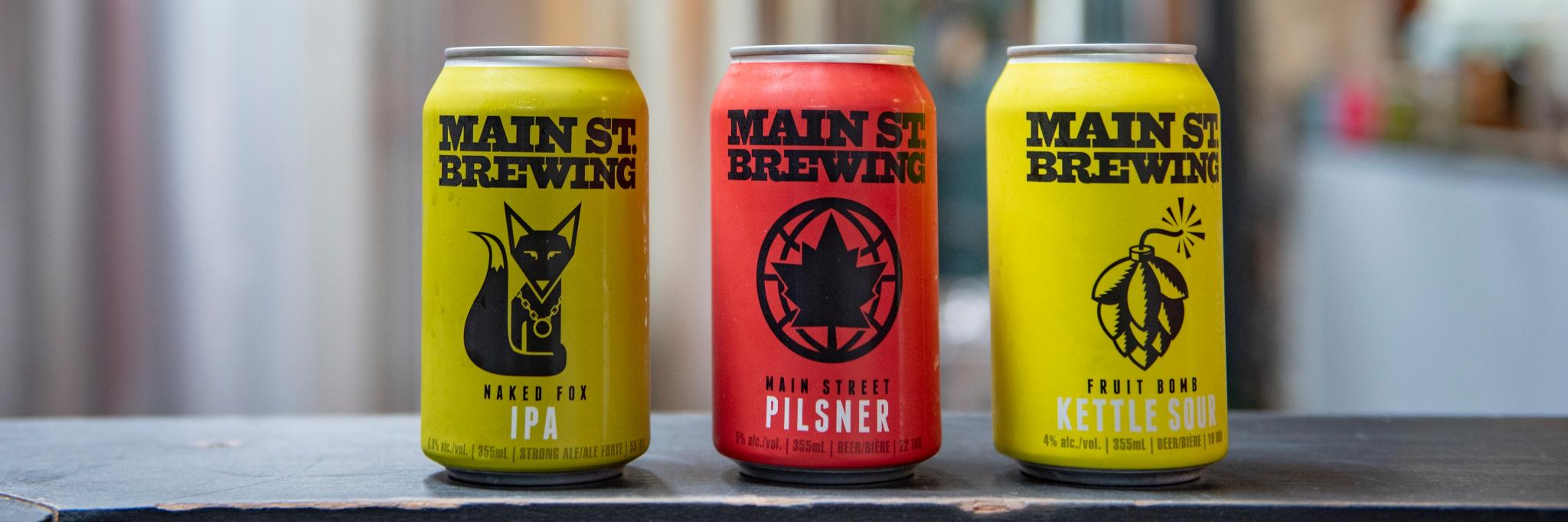 Main Street Brewing banner