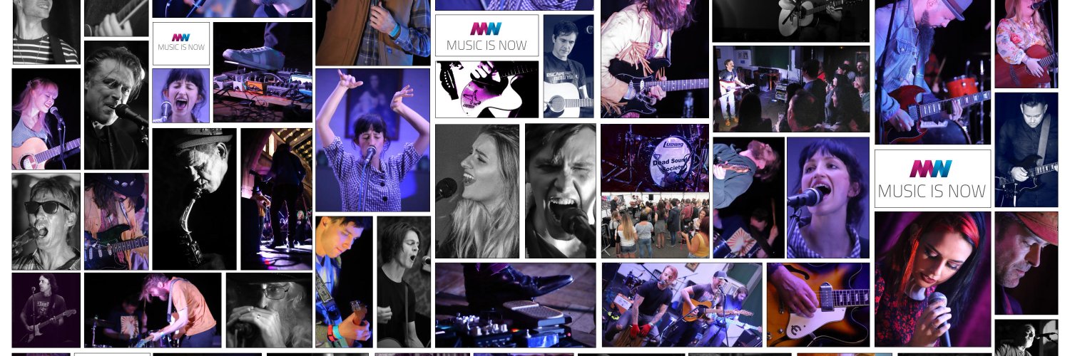 Music Is Now banner
