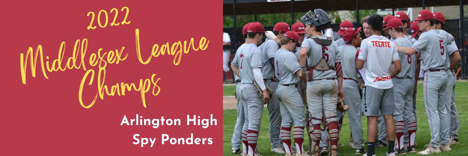 Arlington High Spy Ponders Baseball banner