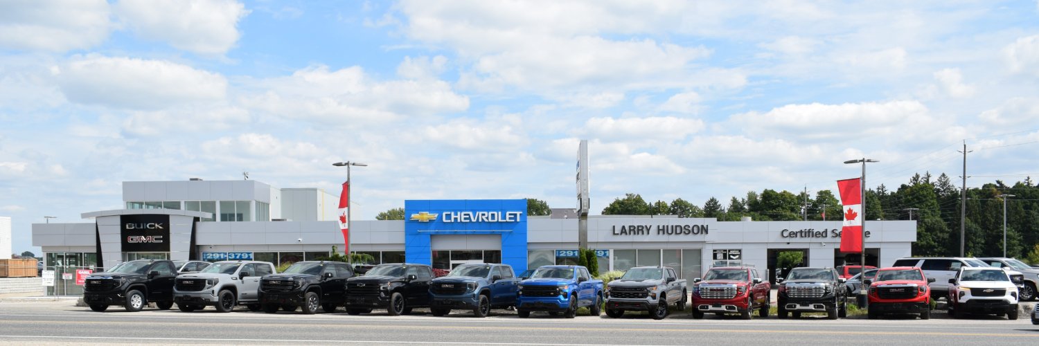 Larry Hudson Chevrolet Buick GMC banner