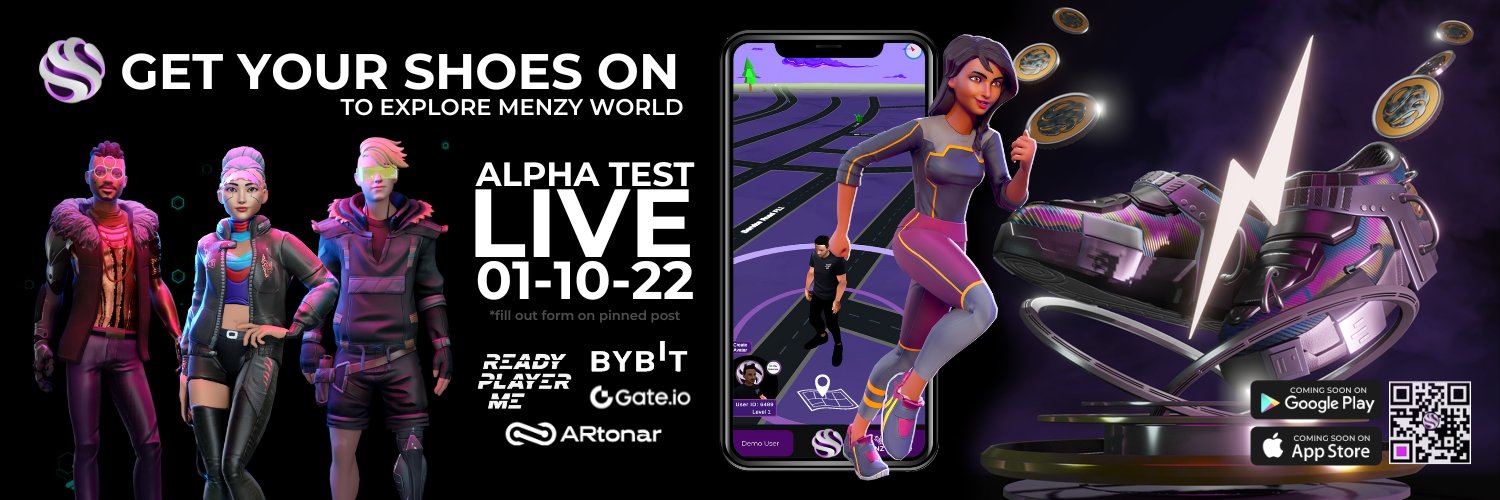 MENZY | Move To Earn, Easy! banner