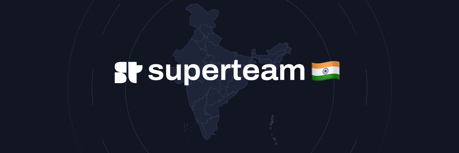 Superteam India Profile Banner