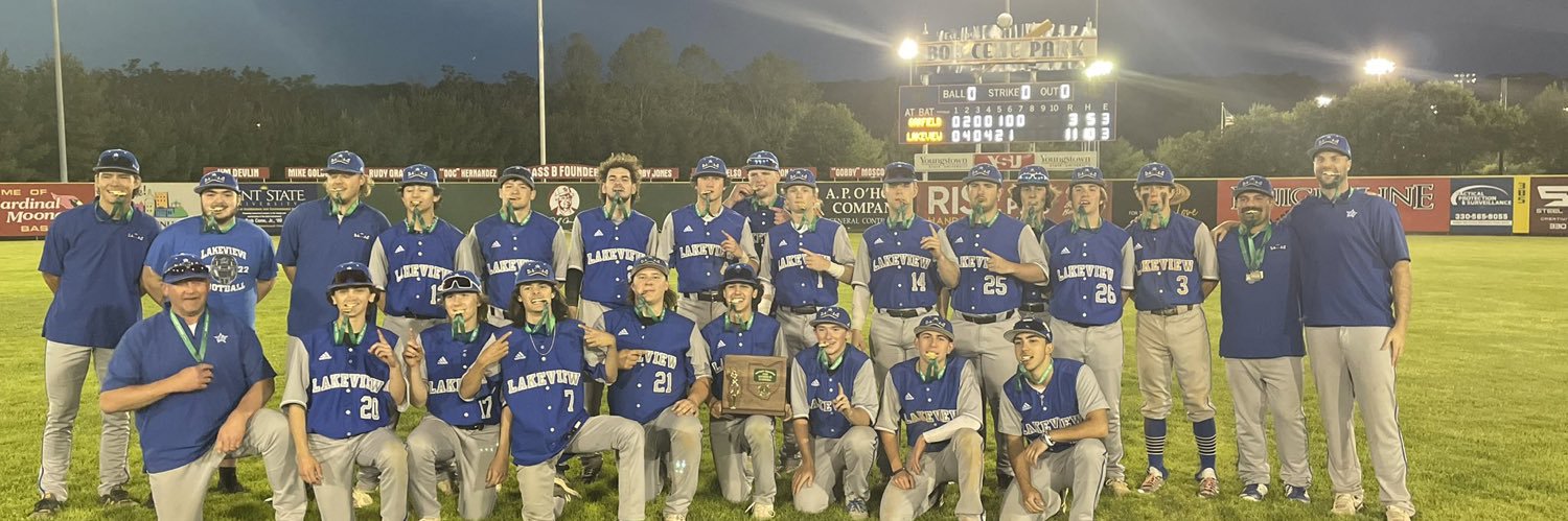 Lakeview Baseball banner