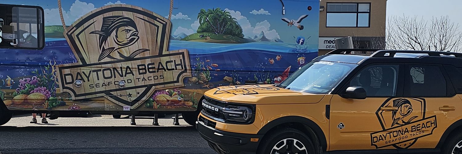 Daytona Beach Seafood Tacos banner