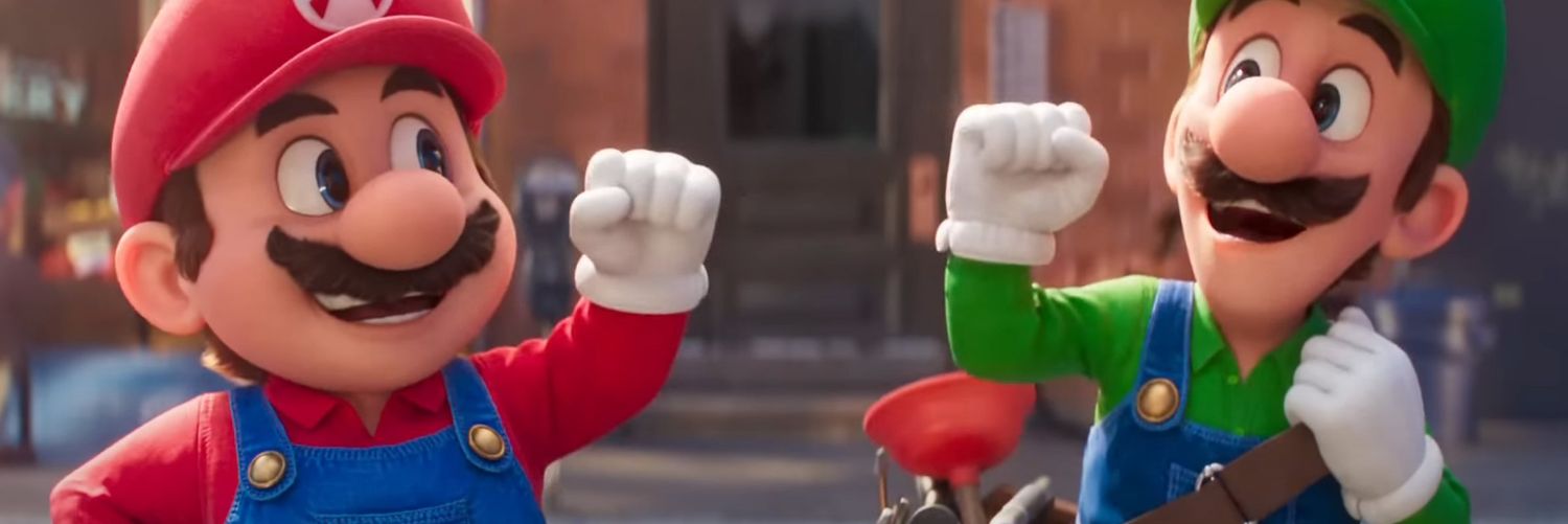 The Super Mario Bros. Super Fan! banner