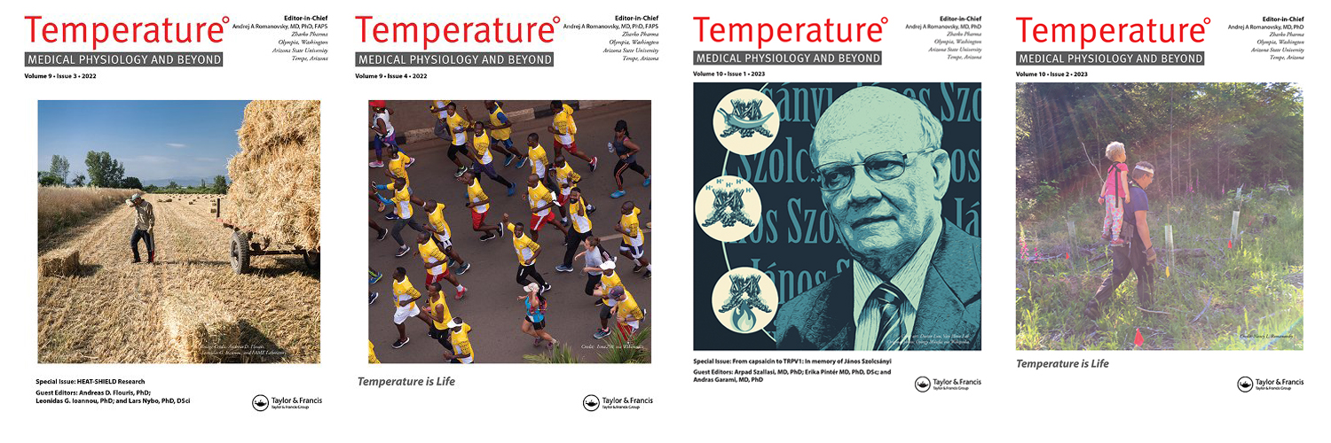 Editorial Board of the journal Temperature banner
