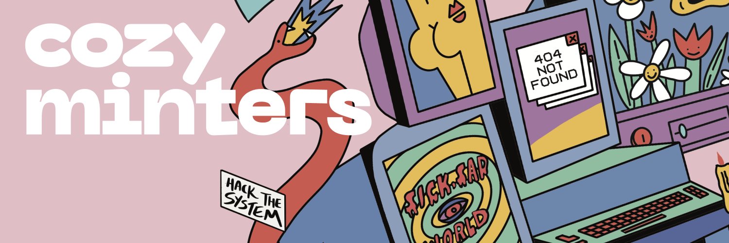 Cozy Minters (🤗,🌺) banner