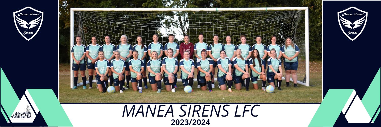 Manea Sirens LFC banner