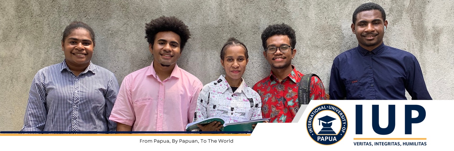 INTERNATIONAL UNIVERSITY OF PAPUA banner