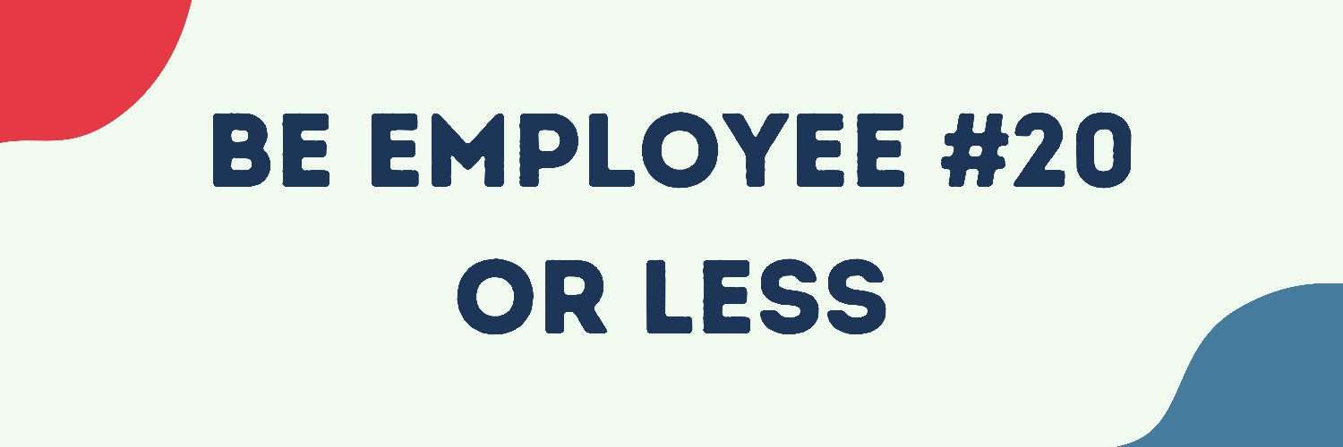 First 20 Hires banner