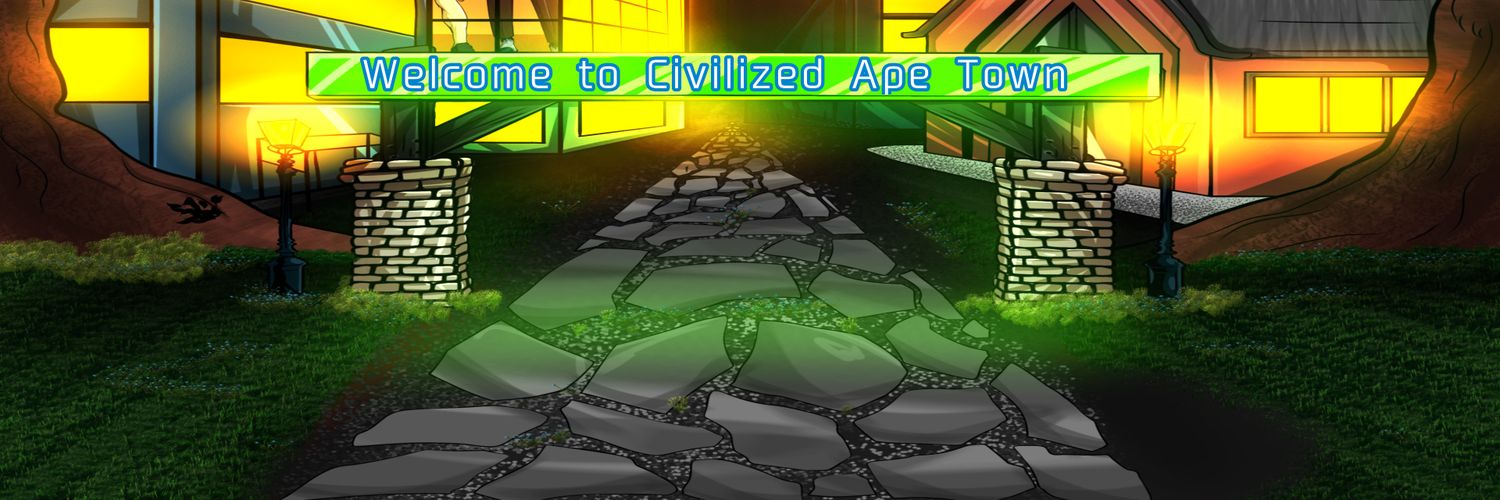 Civilized Ape Town banner