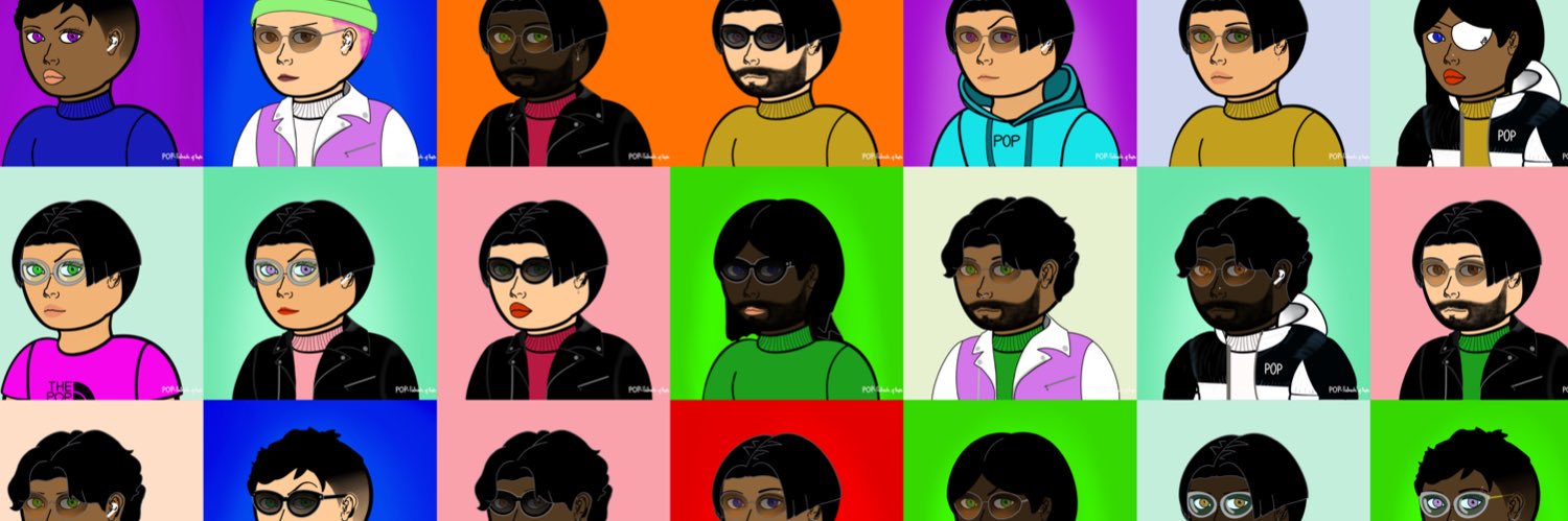 POP NFT - Portraits of People banner