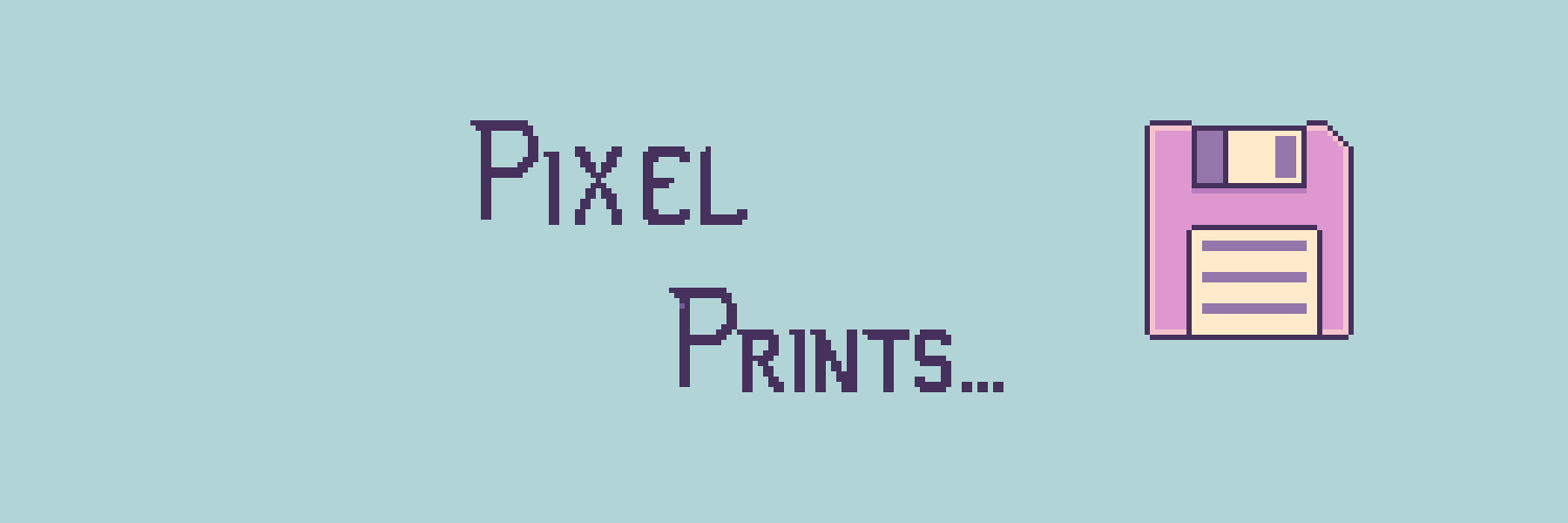 Pixel Prints banner