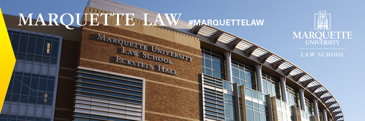 Marquette University Law School banner