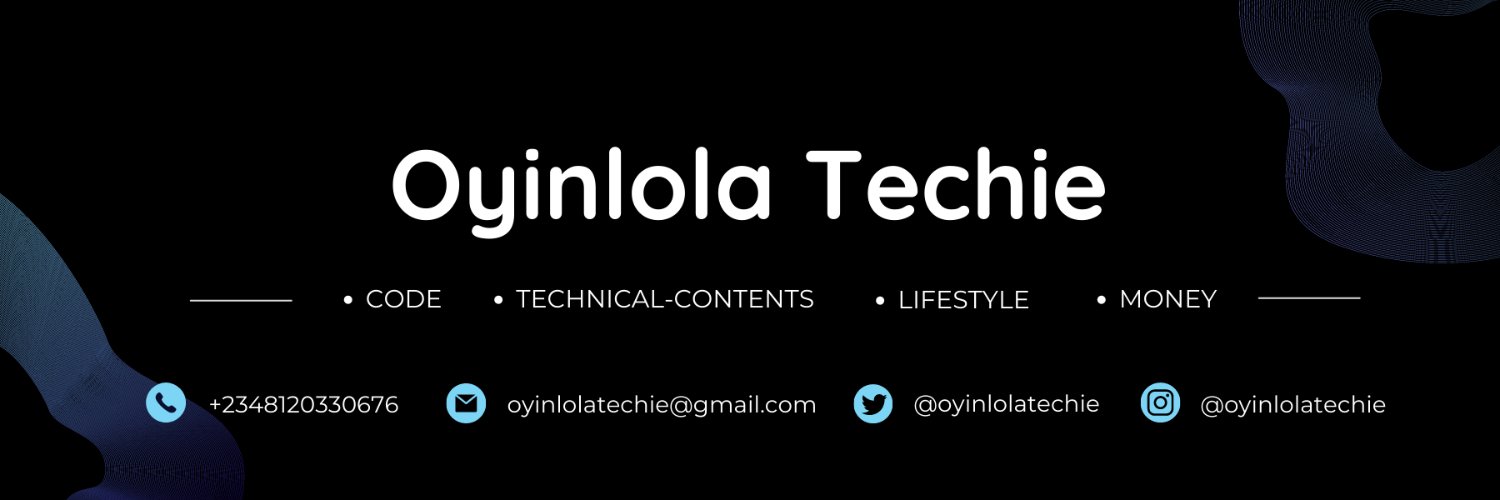 Oyinlola Techie banner