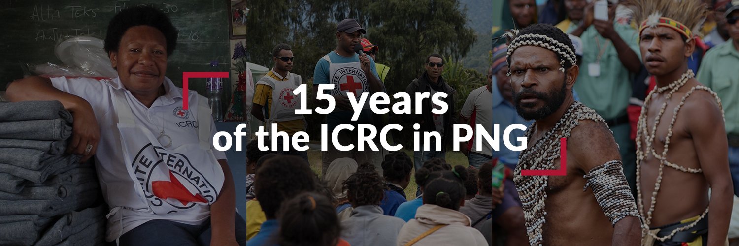ICRC Papua New Guinea banner