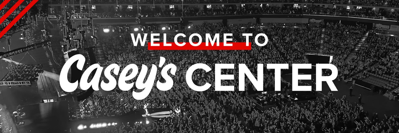 Casey's Center banner