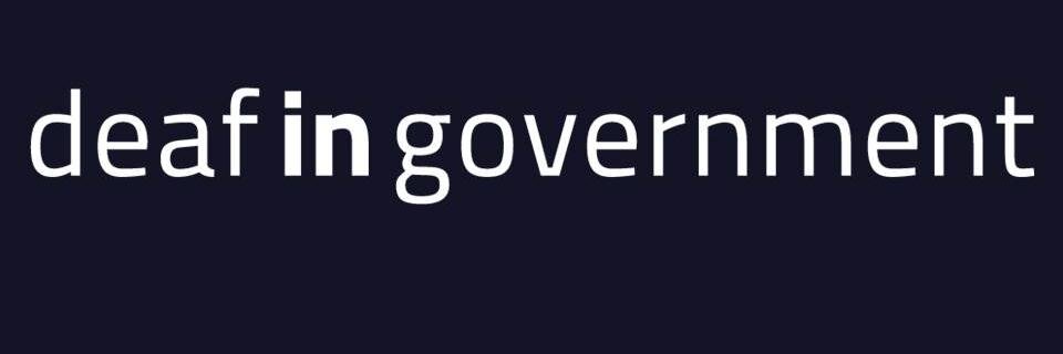 Deaf in Government banner