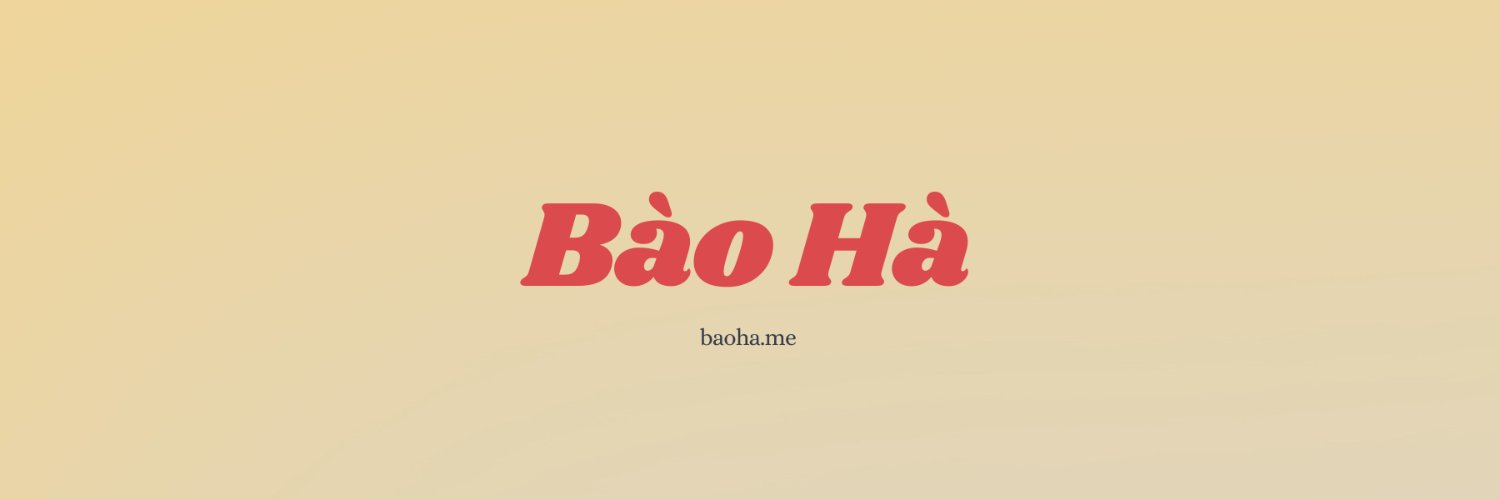 BaoSoGood's profile banner image