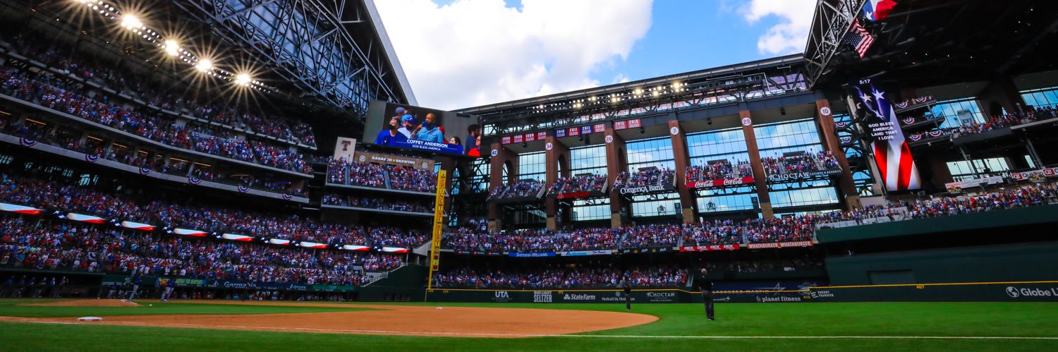 Texas Rangers PR's banner