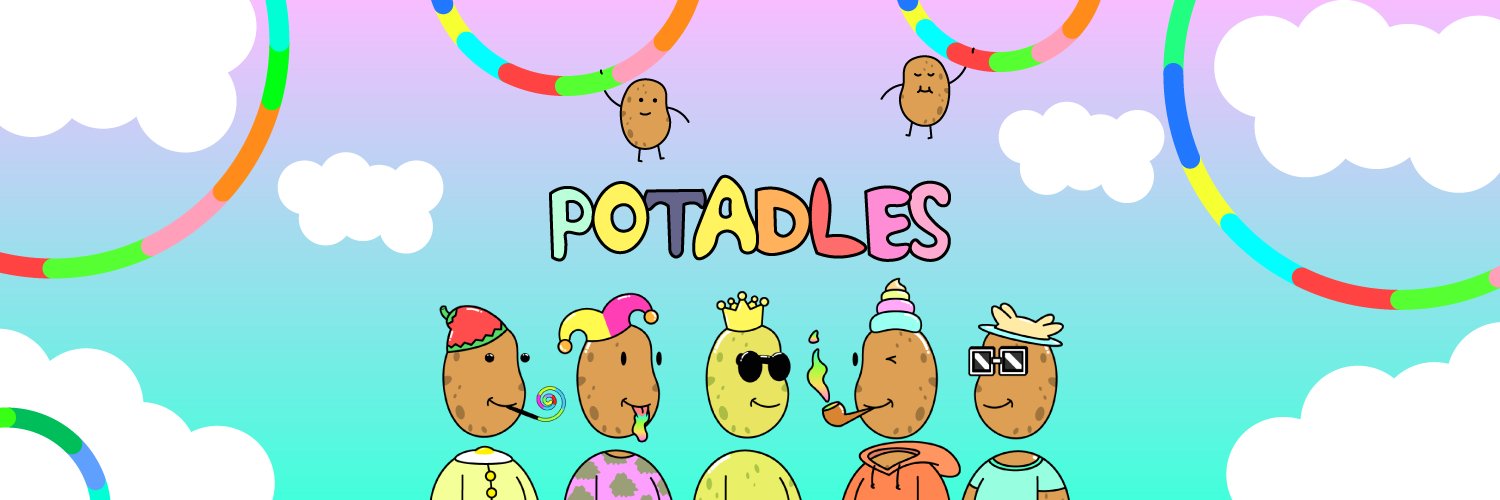 Potadles 🥔🌈 banner