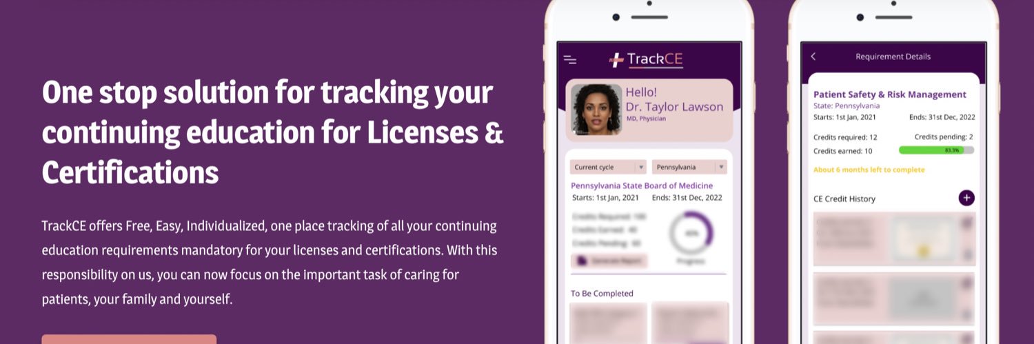TrackCE banner