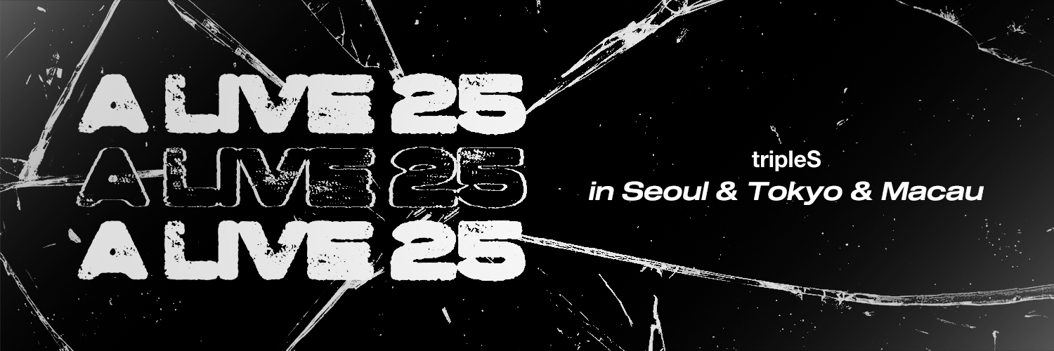 tripleS official's banner
