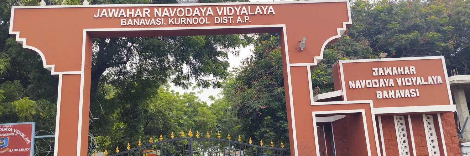 PM SHRI JNV KURNOOL banner