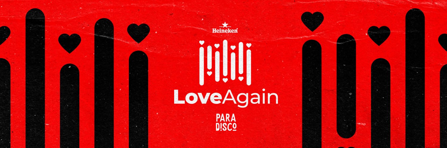 Love Again Party ♥️🎶✨ banner