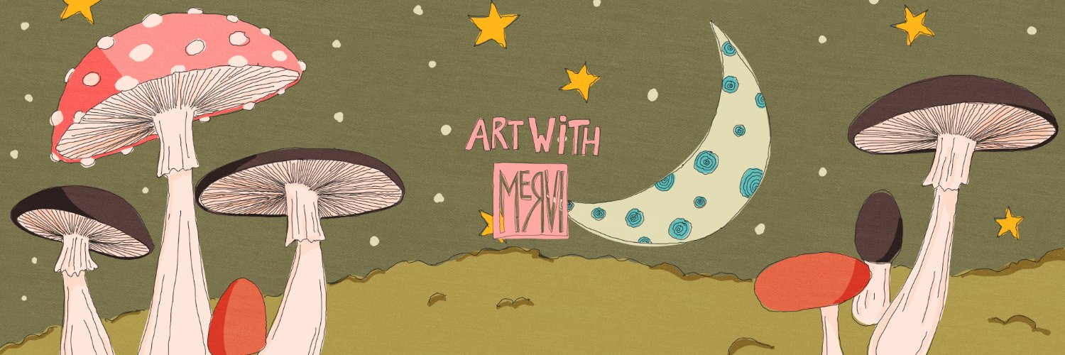merviart's profile banner image