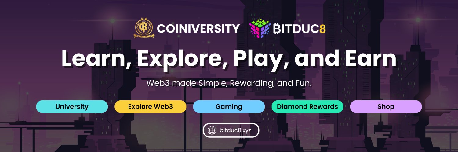 Bitduc8 / Coiniversity banner