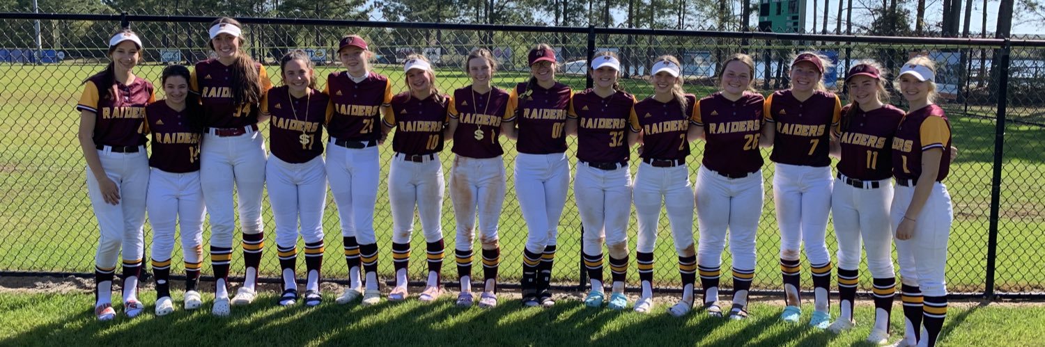 South Range Raider Softball banner