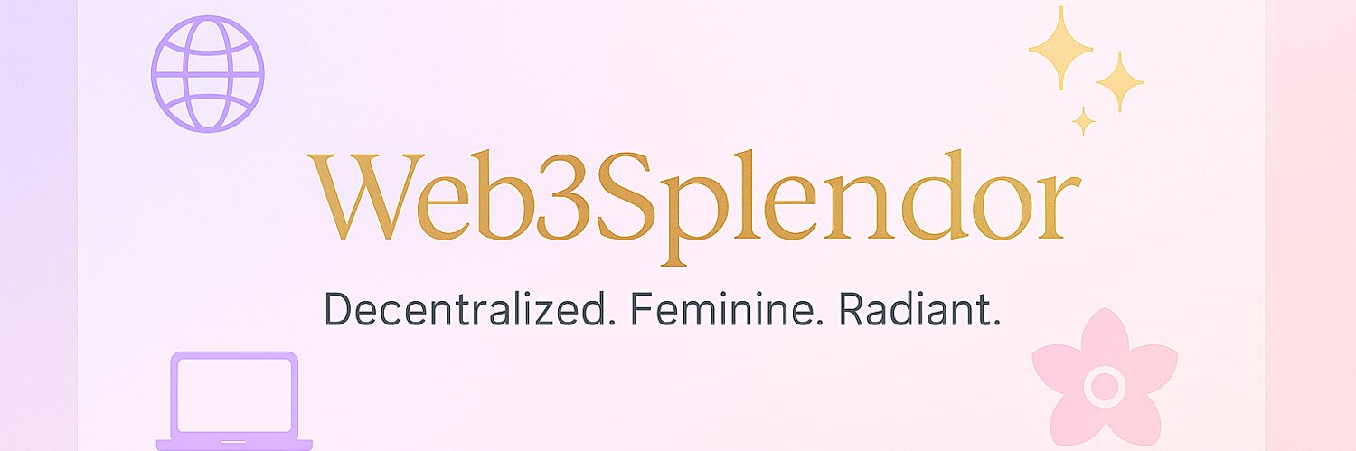 Splendor🌸💫 banner